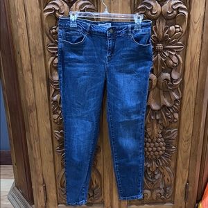 EUC Velvet Heart Elsie jean waist 28 ankle length